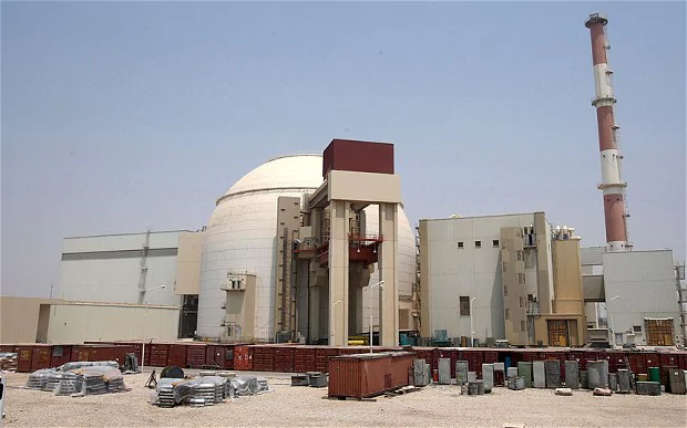 Nuclear Power Plant in Bushehr Iran