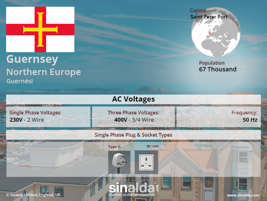 Guernsey Voltage | Sinalda - SINALDA