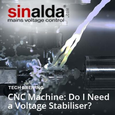 CNC Machines: Do I need a Voltage Stabiliser / Regulator? - SINALDA